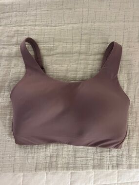 Athleta Advance Sprint Mauve Sports Bra 32dd